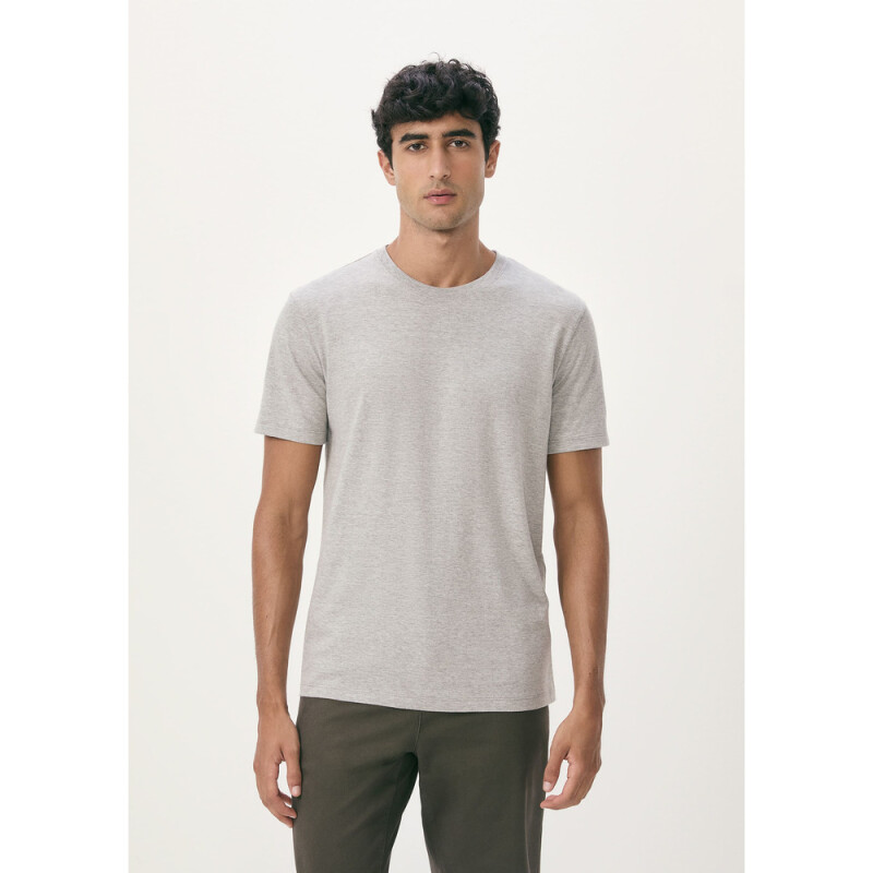 CAMISETA MM MASC CINZA MESCLA