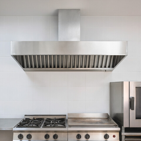 Campana Mural con Filtro 200x93x32 cm Acero Inoxidable Campana Mural con Filtro 200x93x32 cm Acero Inoxidable