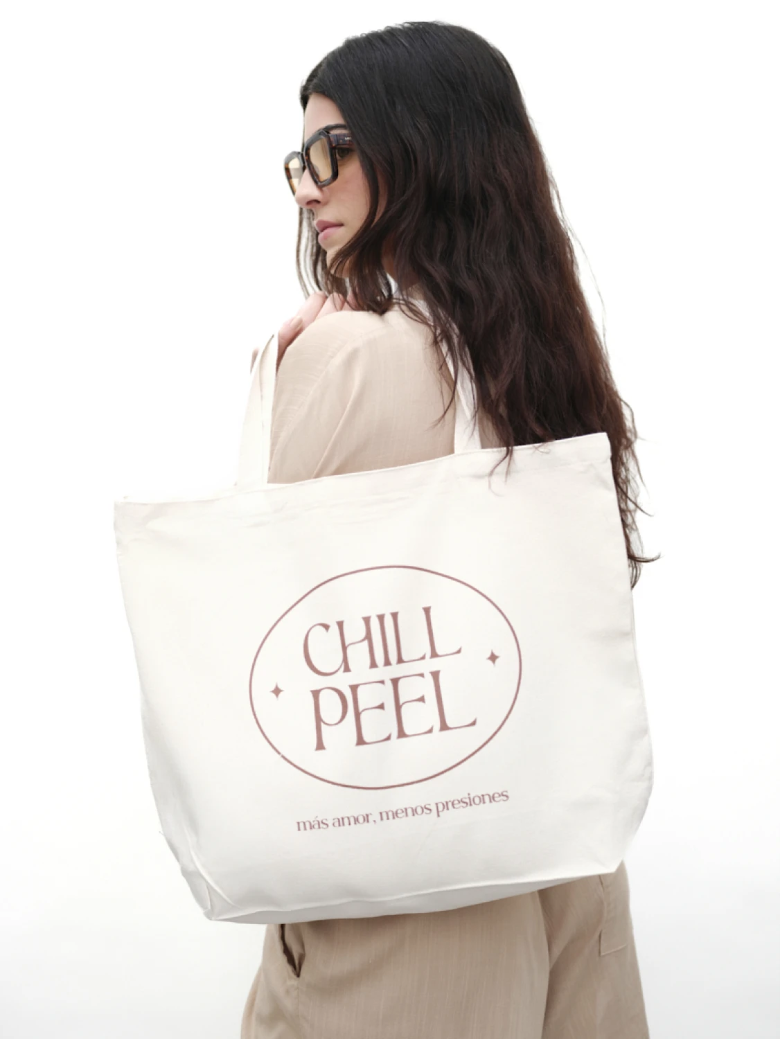 Tote Bag Chill Peel marron talle unico