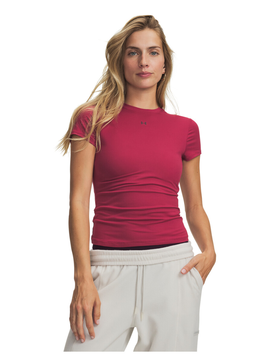 Remera UA Motion Fitted SS Mujer 6013774-622 - Rojo 