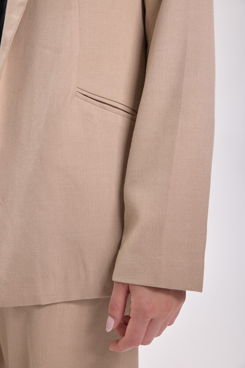 Blazer clásico Beige