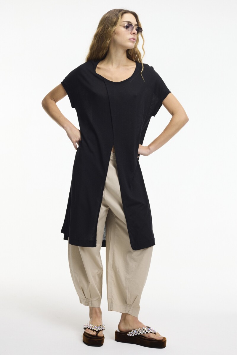 VESTIDO GENTILE Negro