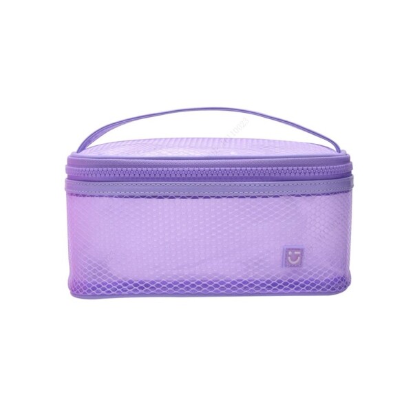 Necessaire malla violeta