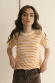 SWEATER RAYAS NARANJA