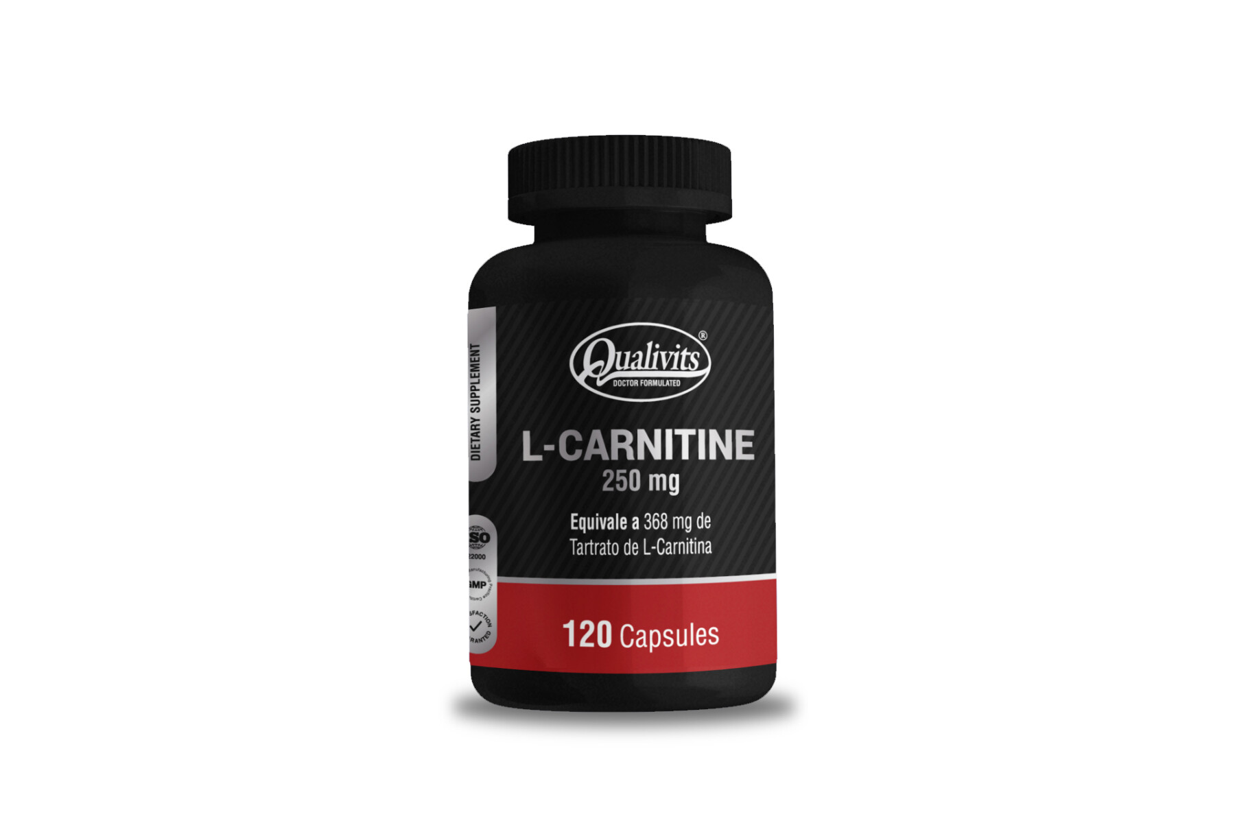 Qualivits L-carnitine 250mg - 120caps 