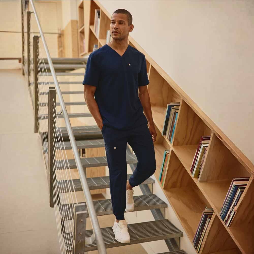 Polo Helix Scrub Hombre Navy