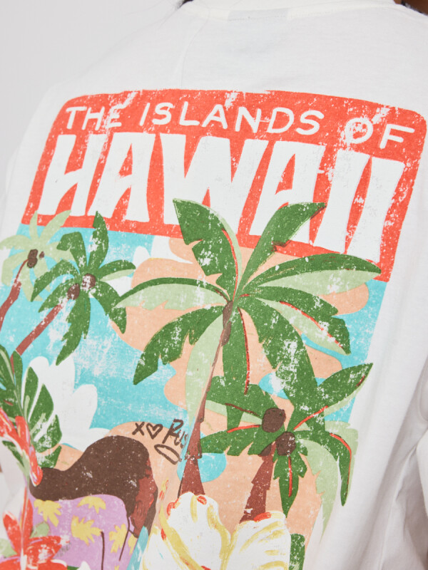 T-SHIRT NESSA RUSTY Blanco