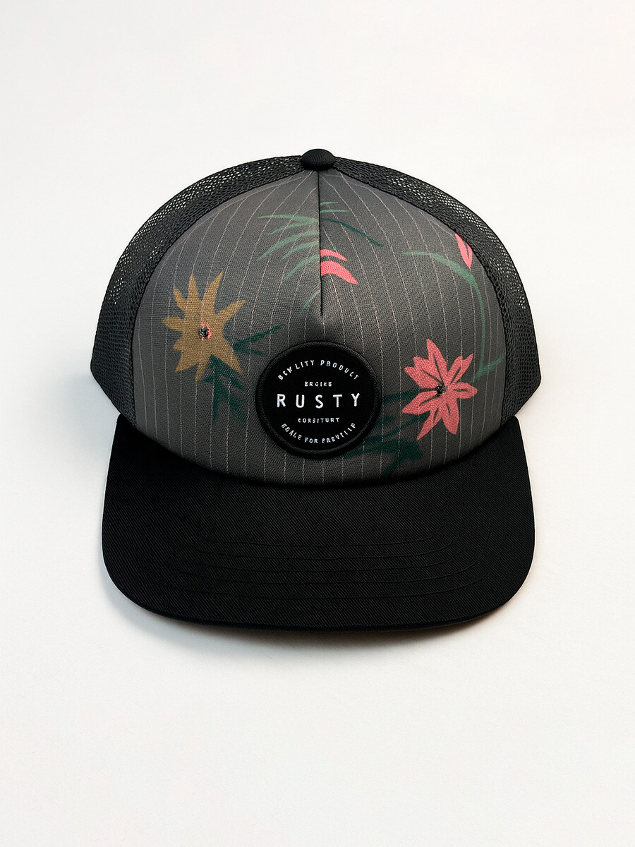 GORRO VISERA RENZO BOY RUSTY - Negro 