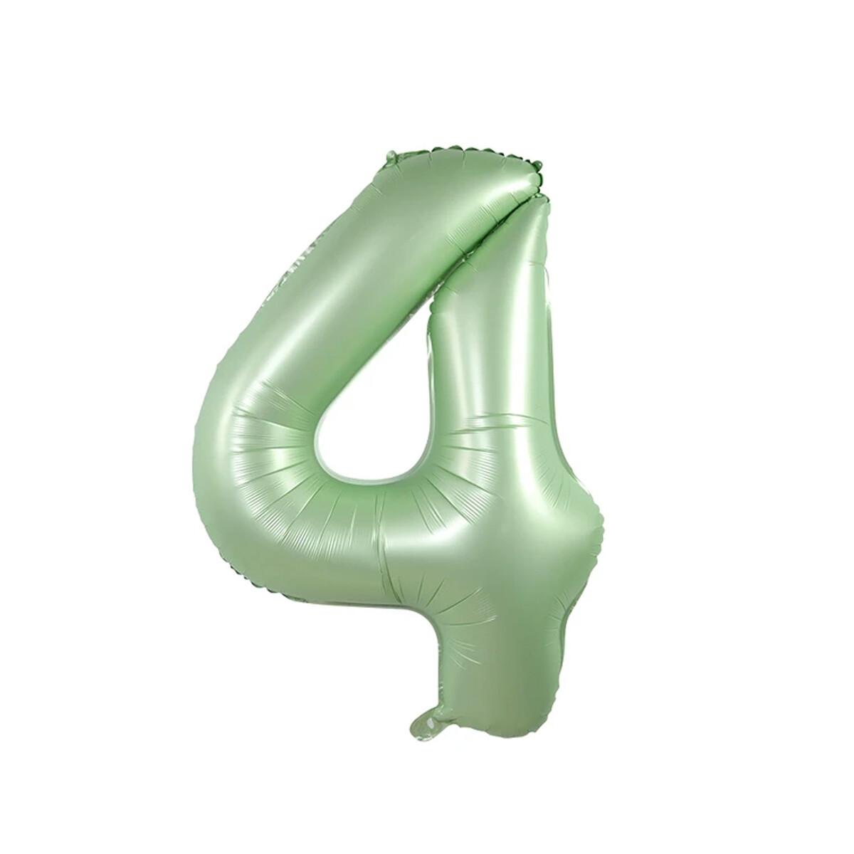 Globo verde pastel 75 cm - Número 4 