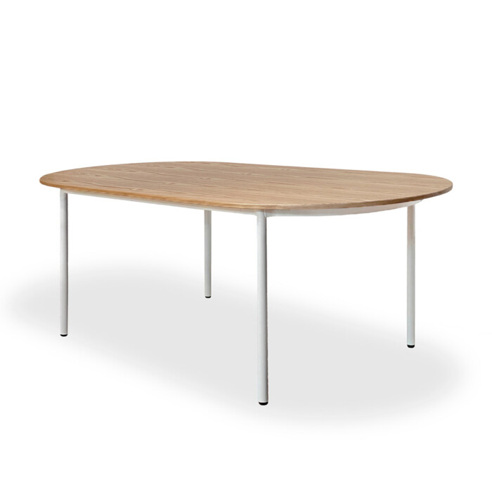 Mesa de comedor Urban Natural Blanco | EXHIBICION Mesa de comedor Urban Natural Blanco | EXHIBICION