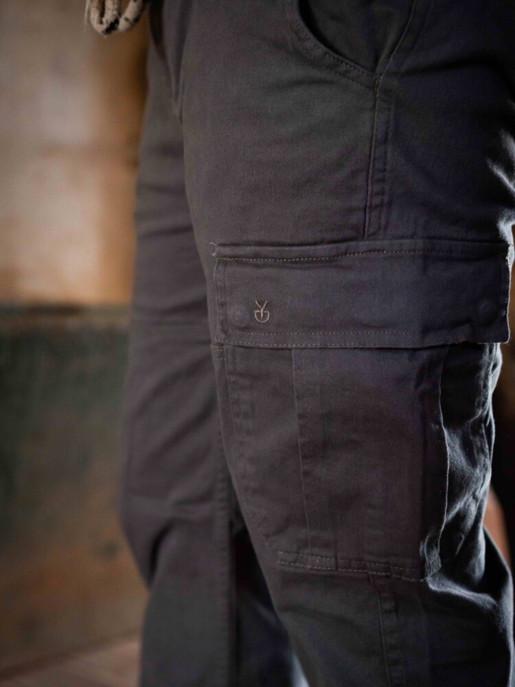 Pantalón cargo flex Verde