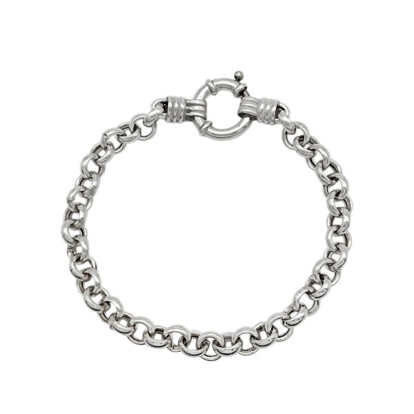 Pulsera Rolo-Plata 925-Sin piedra-PU3136 sinpiedra