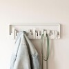 Perchero de pared 5 ganchos Umbra Skyline Blanco Perchero De Pared 5 Ganchos Umbra Skyline Blanco
