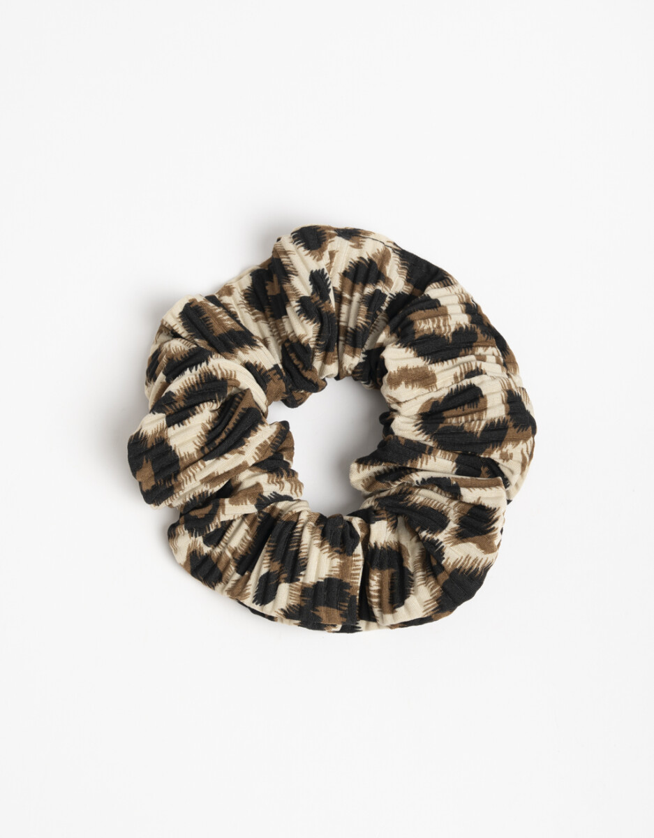 Scrunchie Plisada Animal Print 
