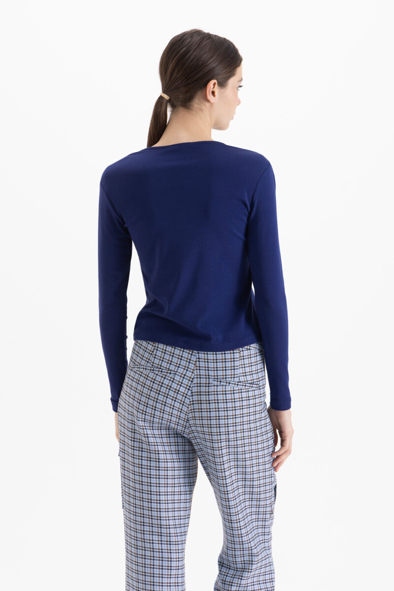 REMERA SKI Azul