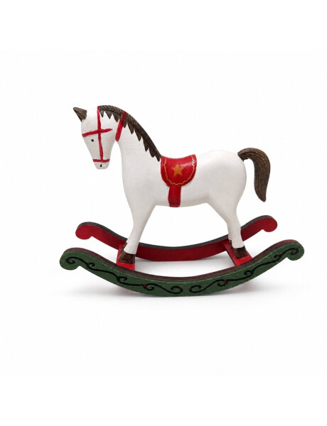 CABALLO MECEDOR DECORATIVO 20CM CABALLO MECEDOR DECORATIVO 20CM