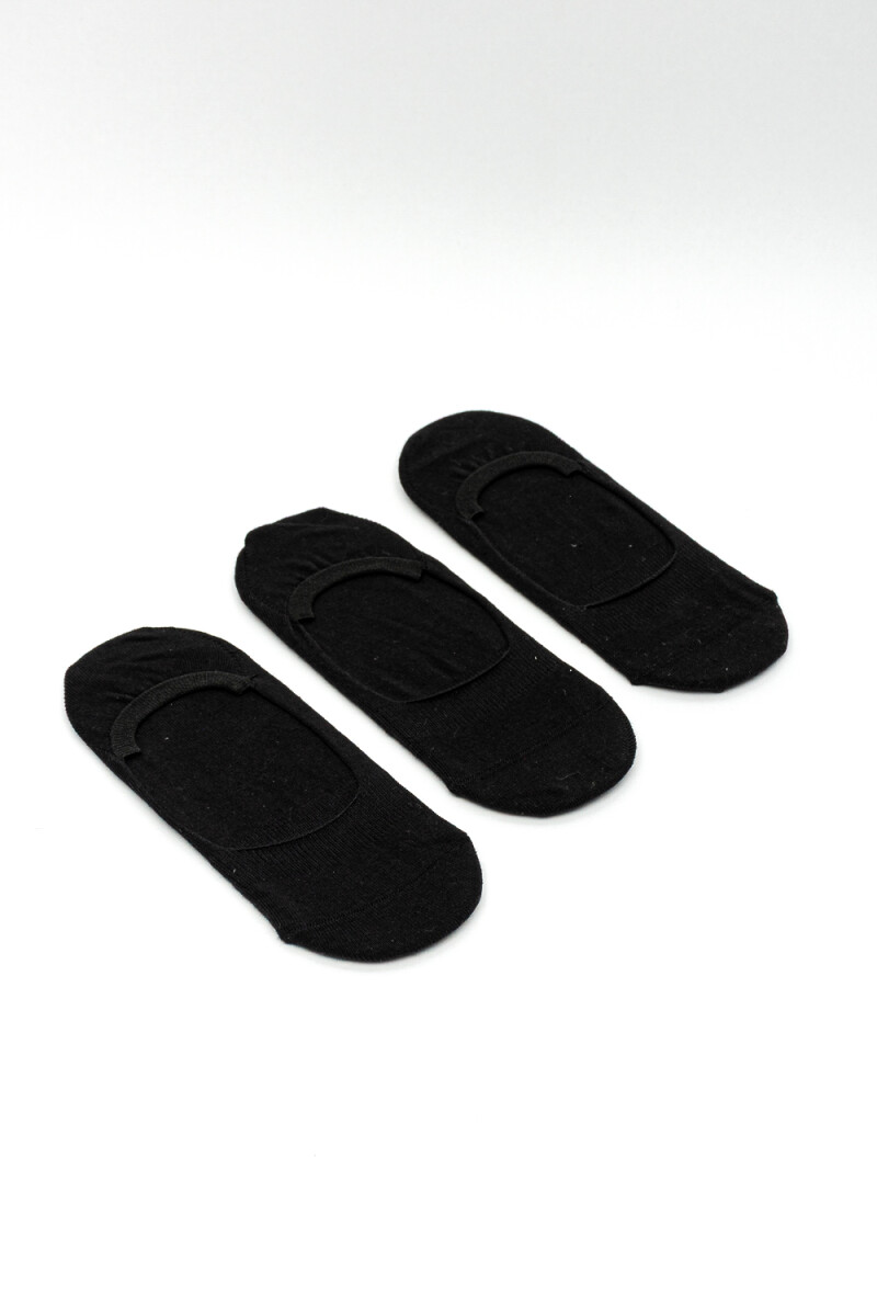 Medias Invisible Cardio, Pack X 3 - Estampado 2 