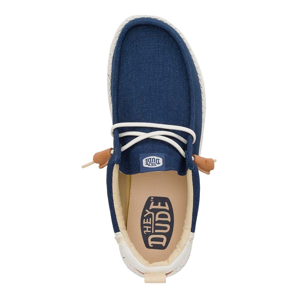 Wally Craft Linen - Hombre Sargasso Blue/White