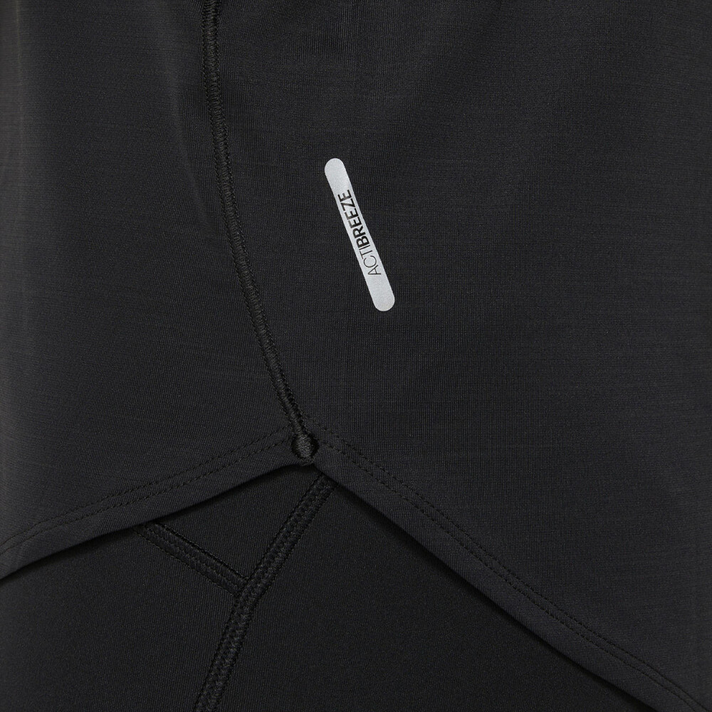 Top Running Road SS Top Mujer Performance Black