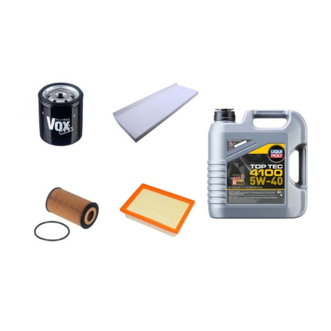 KIT DE FILTROS Y ACEITE 5W40 LIQUI MOLY Kit De Filtros Y Aceite 5w40 Liqui Moly