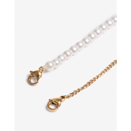 Set De Pulseras Flexibles Acero Dorado