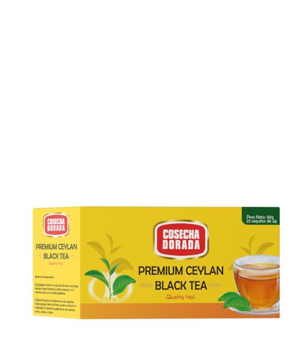 NAT-TÉ NEGRO CEYLAN C.D X 25 
