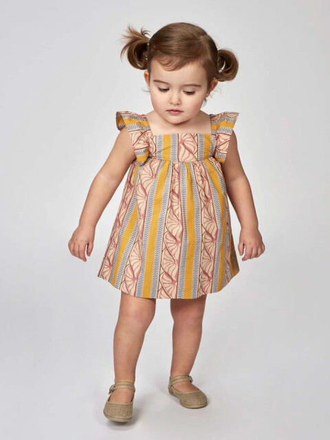 Vestido Estampado Etnico Piedra