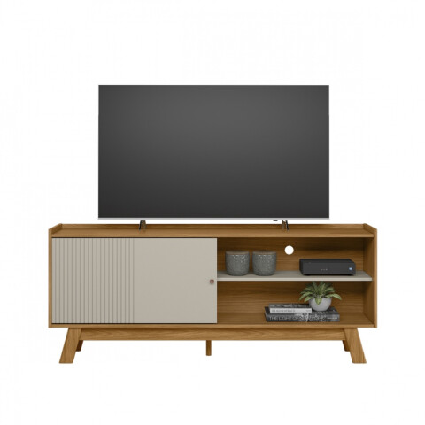 LINEA- RACK AURUM PARA TV 65" NATURE OFF WHITE LINEA- RACK AURUM PARA TV 65" NATURE OFF WHITE