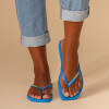 Sandalias Havaianas Slim Square Logo Pop Up Mujer Lieno De Colores