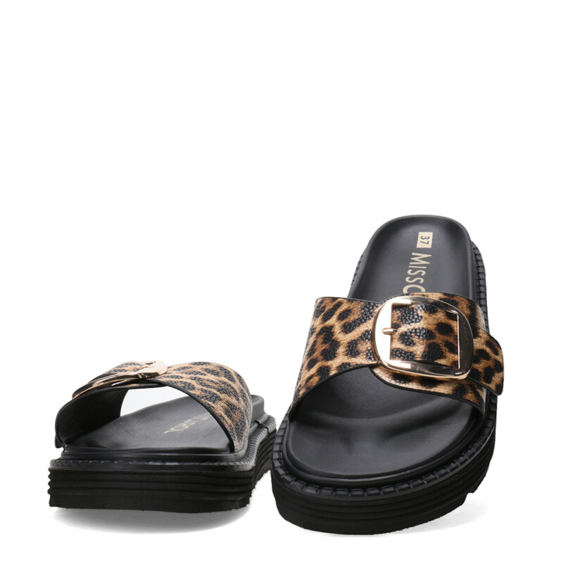 Sandalias de Mujer Miss Carol Milla Animal Print