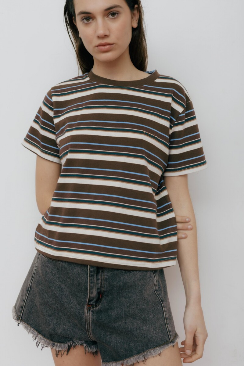 TSHIRT SAVIA Chocolate