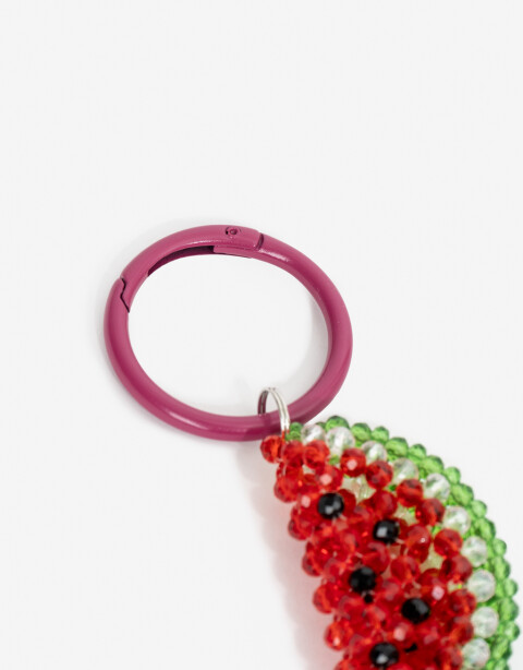 Llavero Strass Llavero Y Bag Charm Fruta De Beads - Combinacion Bicolor