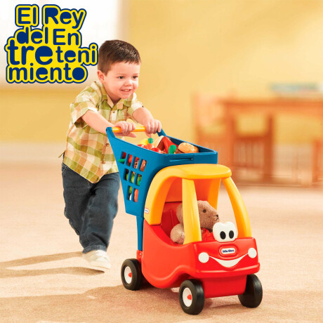 Caminador Little Tikes Cozy Bebé Andador Infan N1 Usa Rojo/Azul
