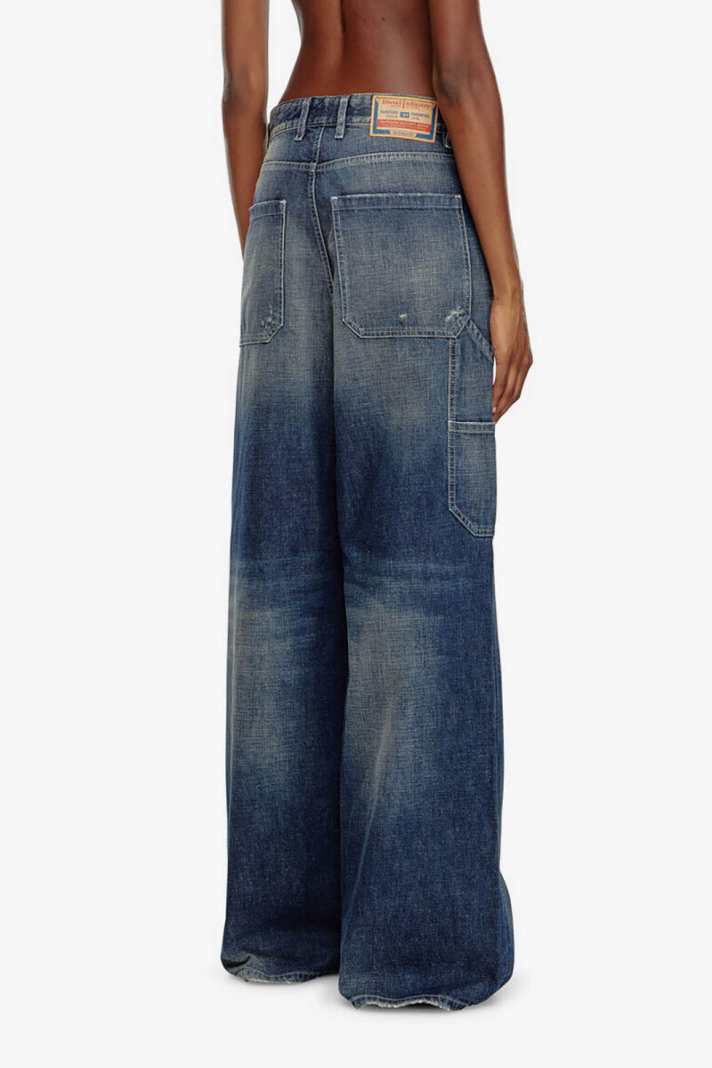 PANTALÓN D-SIRE-WORK Azul