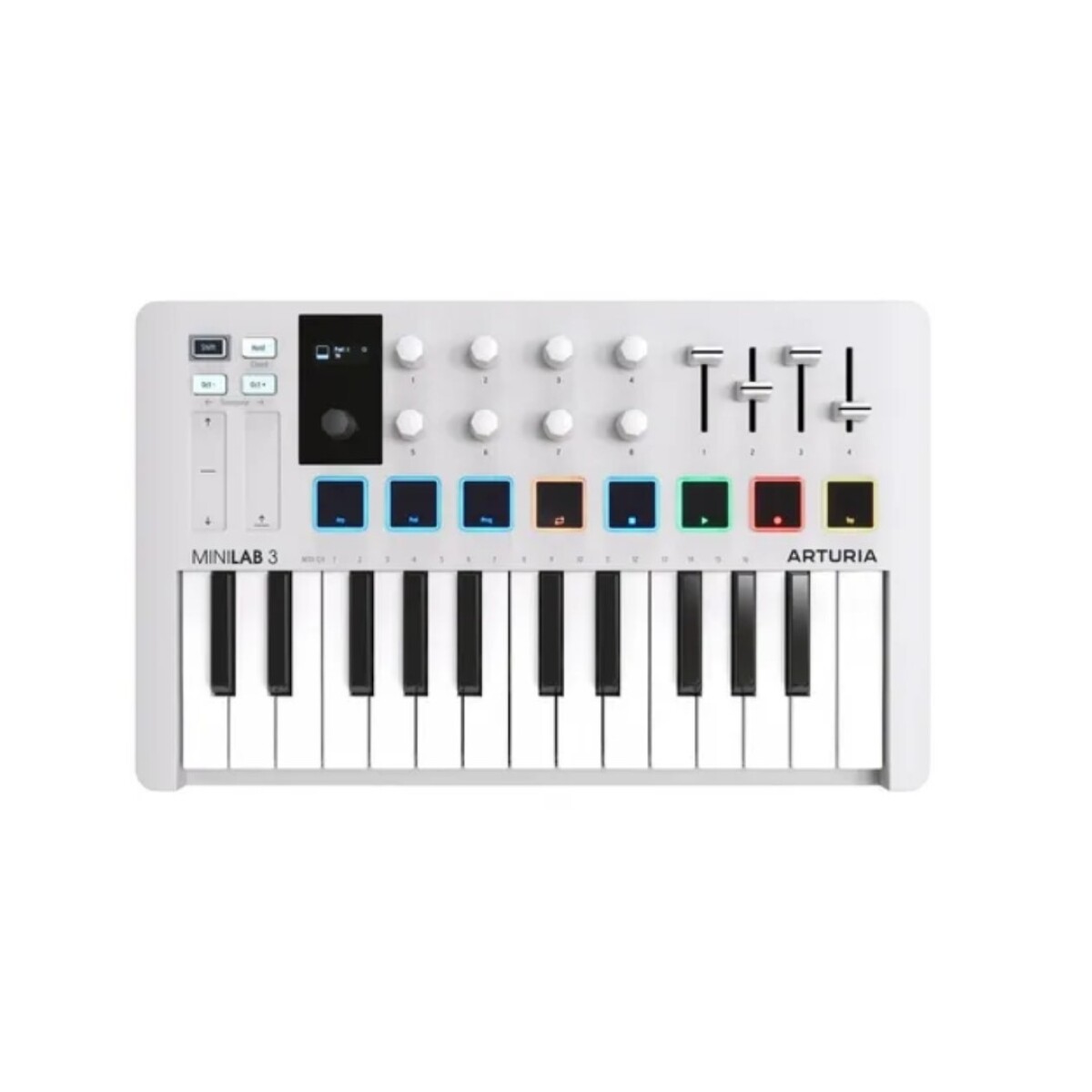 Controlador Midi Arturia Minilab 3 25 Teclas Blanco 
