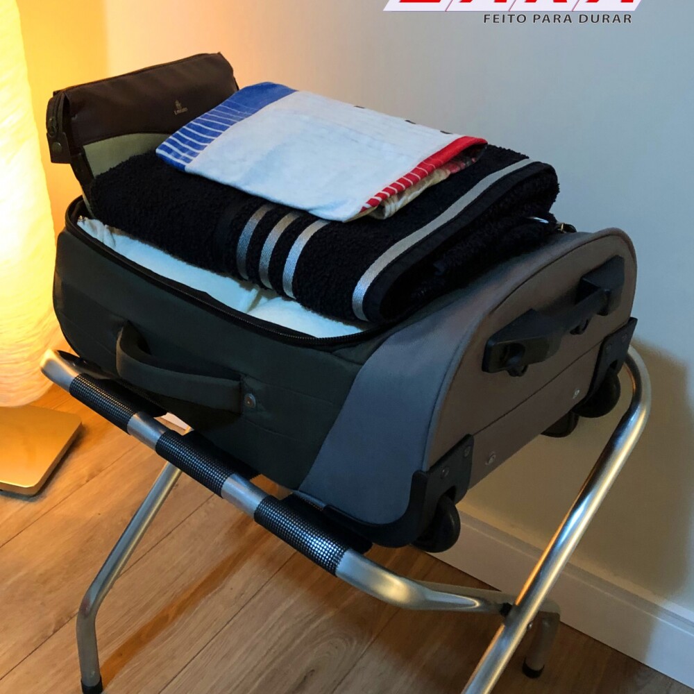 Soporte Maleta Plegalbe En Aluminio Zaka Hasta 100 Kg Soporte Maleta Plegalbe En Aluminio Zaka Hasta 100 Kg