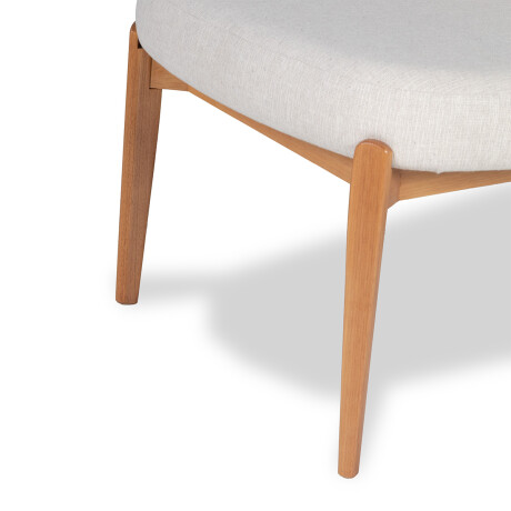 Butaca Stella -Tela Rústica Beige (4F)
