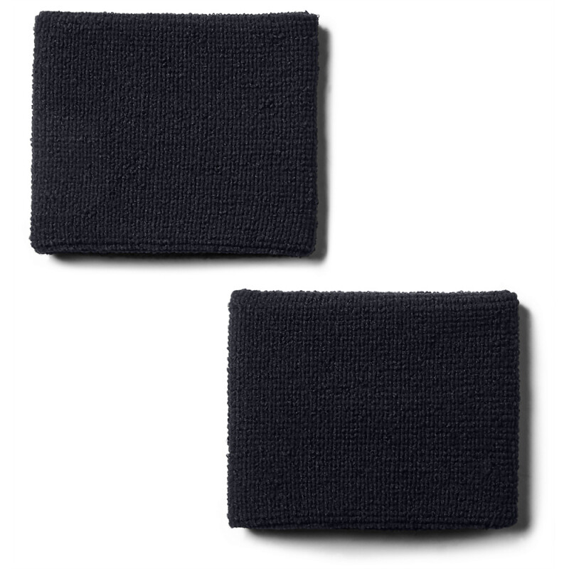 UA Performance Wristbands BLK-001