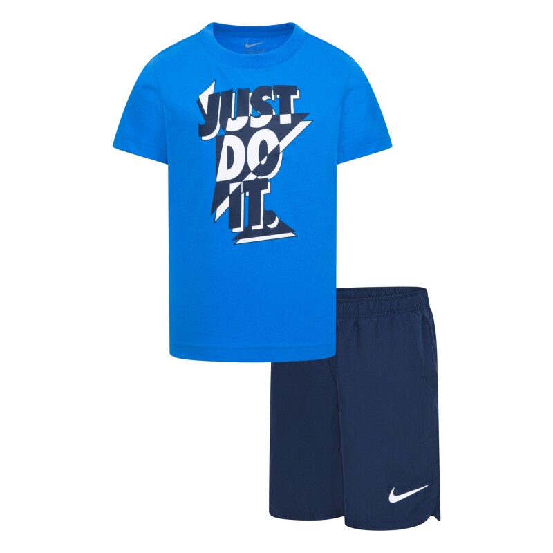Conjunto Nike Adp Woven Set de Niños Azul