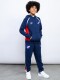 HOODIE DOLMAN Nacional Junior Azul Marino, Rojo