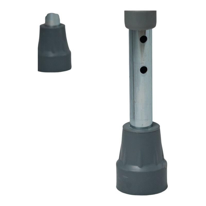 Marco de Seguridad Para Inodoro de Aluminio Altura Ajustable Sin Color