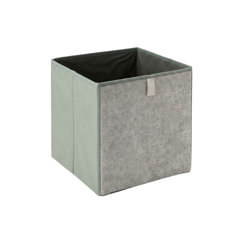 CAJA ORGANIZADORA GRIS COMB 30X30CM Unica