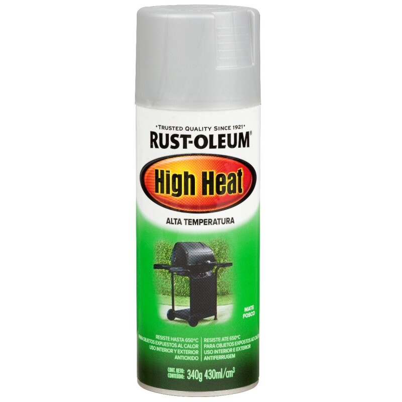 AEROSOL RUST OLEUM ALTA-TEMPERATURA ALUMINIO- 340GRS N/A