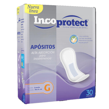 Apósitos Incoprotect x30 unidades Talle G