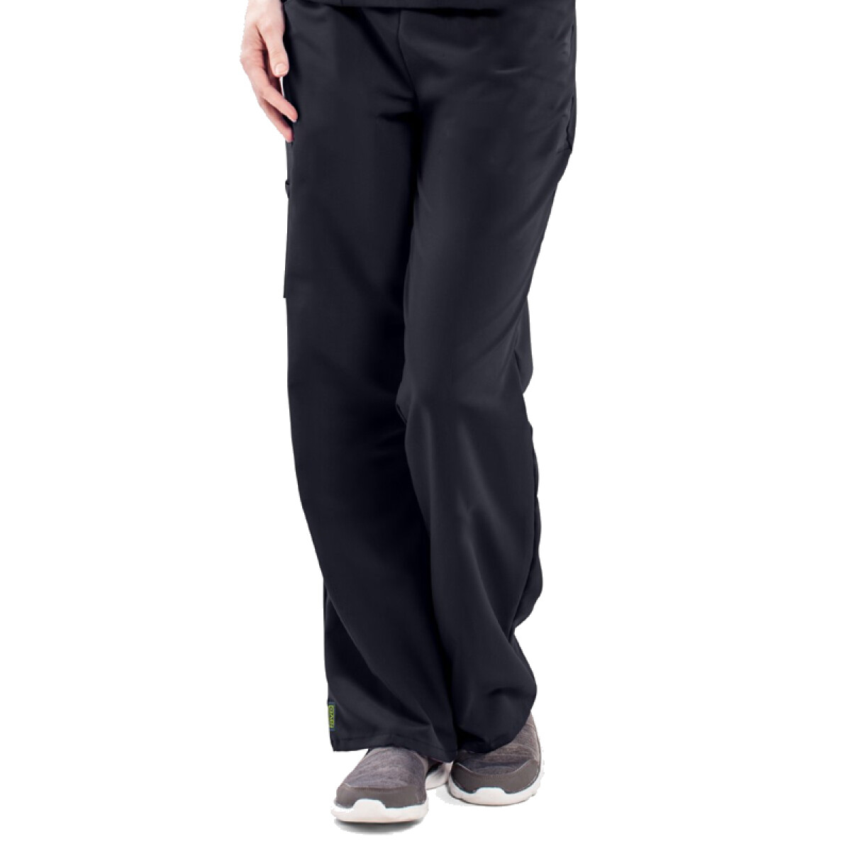 Pantalón De Cocina Hombre Dama Negro Tela Fresca Resistente