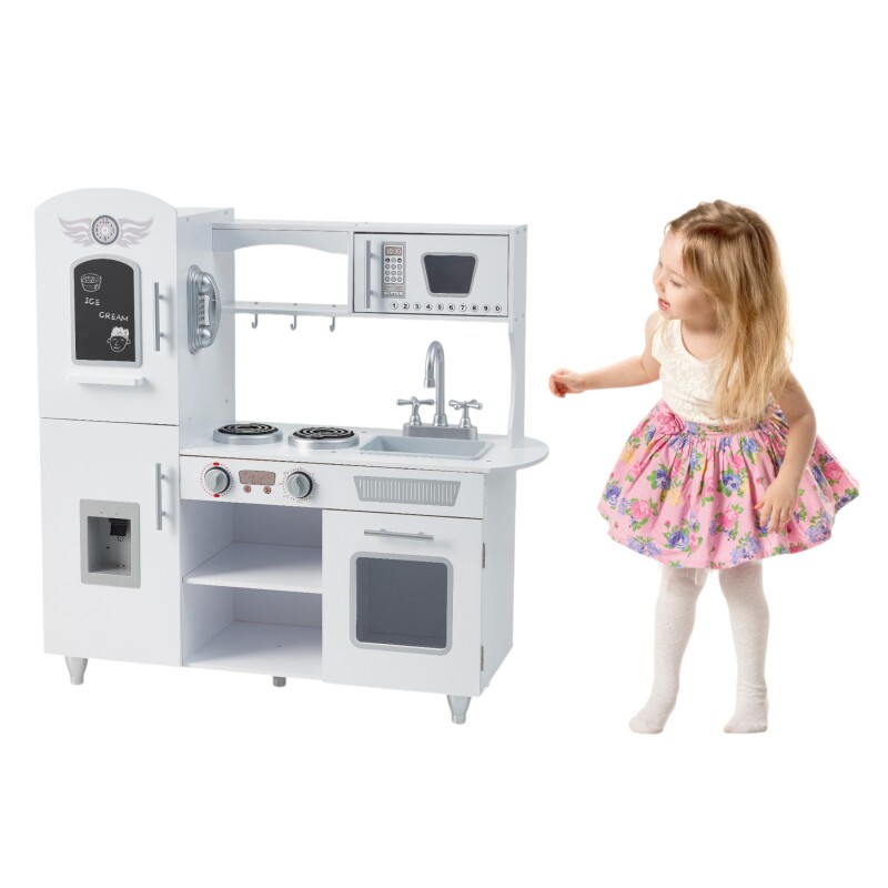 Cocina de Madera Grande con Heladera Cocina de Madera Grande con Heladera