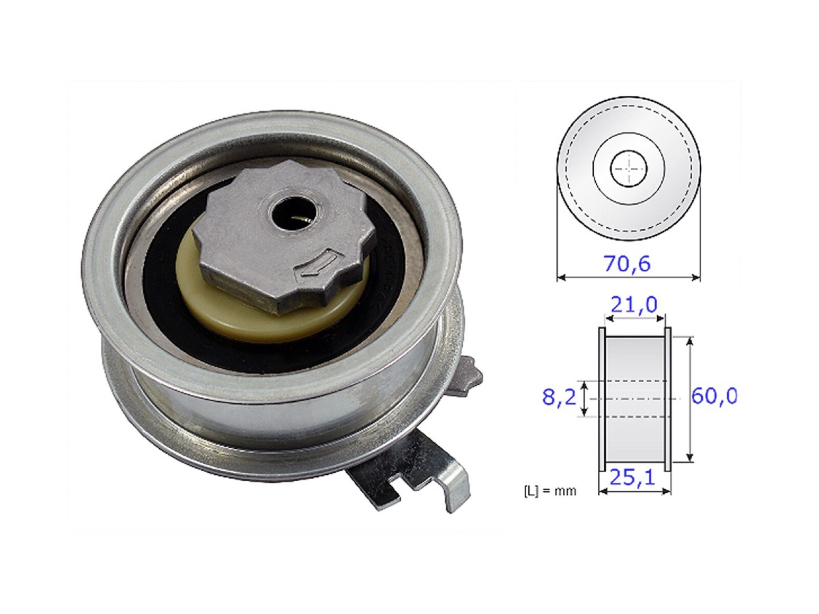 Tensor Correa Distr-Volks/Fox-Cross/Up/Polo/Saveiro/Suran 