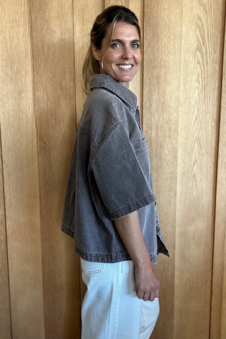 Sobrecamisa Sol Denim Tostado