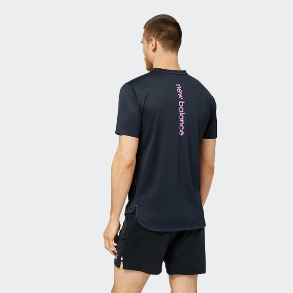 Remera New Balance Impact Negro