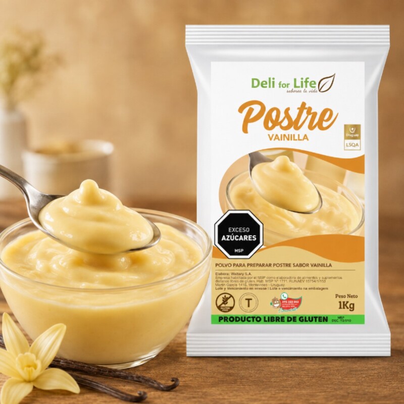 Postre Vainilla 1kg Postre Vainilla 1kg
